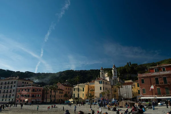 Laigueglia Nın Güzel Kilisesi Son Dönem Ligurian Barok Unun Dini — Stok fotoğraf