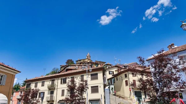 Village Monforte Alba Heart Piedmontese Langhe Home Best Viogneti Vinio — Stok fotoğraf