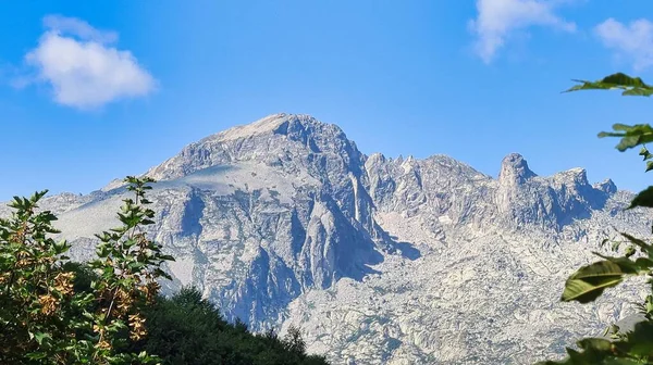 Belas Vistas Das Montanhas Limone Piemonte Nos Alpes Marítimos Piemonteses — Fotografia de Stock