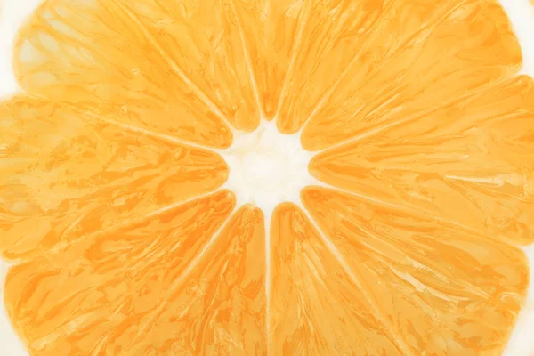 Orange citrus fruit slice macro closeup background texture Royalty Free Stock Images