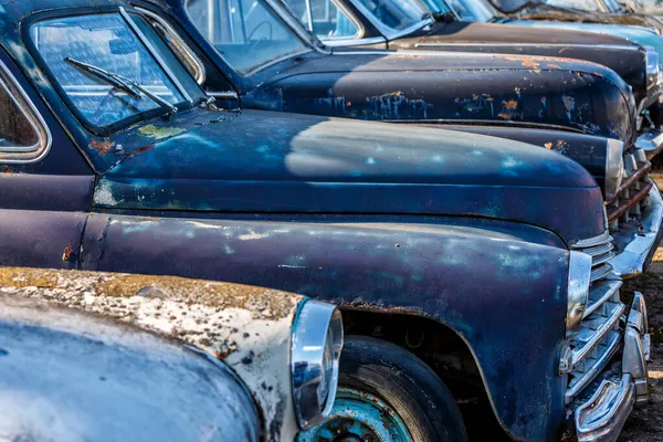 Khmelnitsky Ukraine June 2021 Old Soviet Retro Cars Open Air — Stock Photo, Image