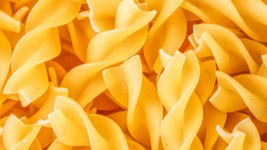 Fusilli spagetti desenli arka plan. Fusilli arka plan. Makarna ya da makarna arka plan.
