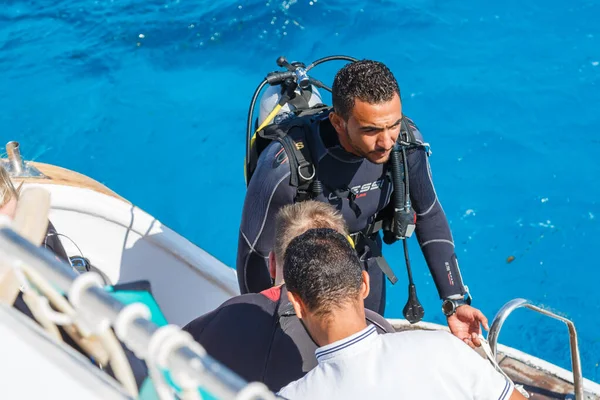 Oktober 2021 Hurghada Egypt Diving Sport — Stockfoto
