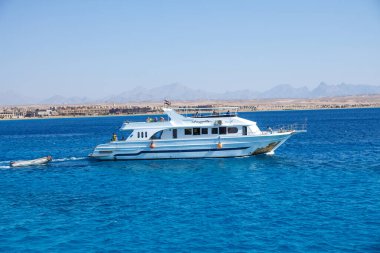 24 Ekim 2021 Hurghada, Marina, Hurghada, Mısır. Kızıl Deniz Tatili