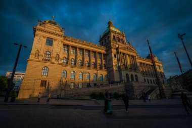Prag 'ın başkenti Vaclavske Meydanı' ndaki müze.