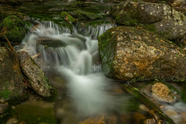 Plomnica Creek Karpacz Town Spring Soon Fresh Morning — Stock Photo, Image