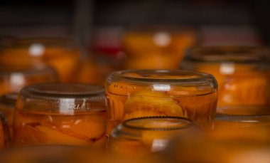 Yazın ortasında erkek arkadaşla birlikte kayısı kompostosu yapıyoruz.