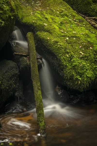 Waterfall Wolfgang Vyssi Brod Town South Bohemia Austria Border — Stockfoto