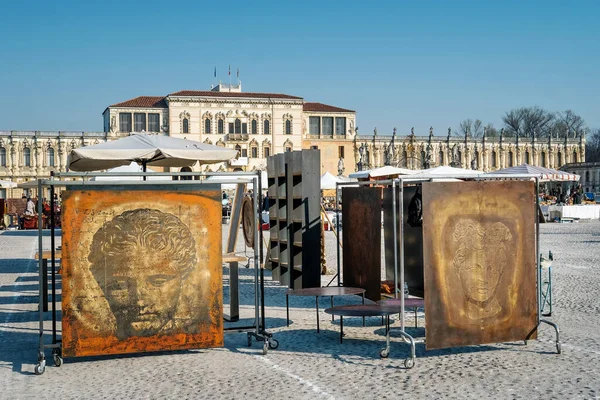 Piazzola Sul Brenta Padua Italië Maart 2022 Panorama Van Venetiaanse — Stockfoto