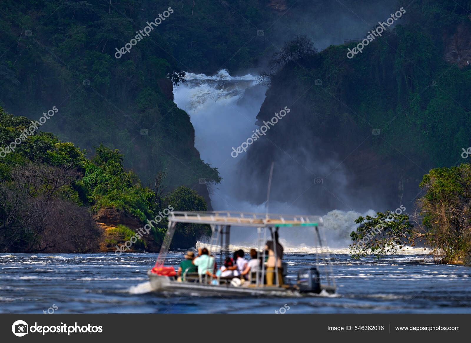 Murchison Falls Waterfall Lake Kyoga Lake Albert Victoria Nile Uganda