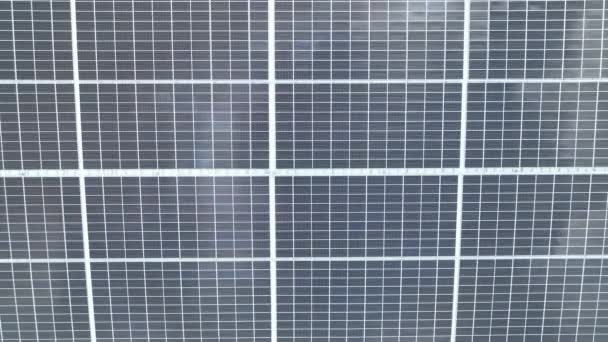 Techo Paneles Solares Atardecer — Vídeo de stock