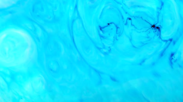 Nahaufnahme Abstrakte Farbmischung Aus Acryl Zur Verwendung Als Hintergrund Acryl — Stockvideo