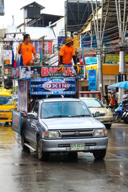 Tayland-Ekim 22, 2015. Bangkok 'ta yıllık araba.
