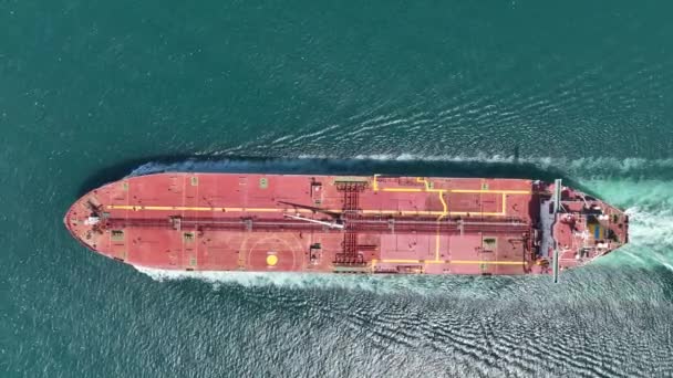 Navio Carga Exportação Importação Logística Negócios Logística Transporte Navio Carga — Vídeo de Stock