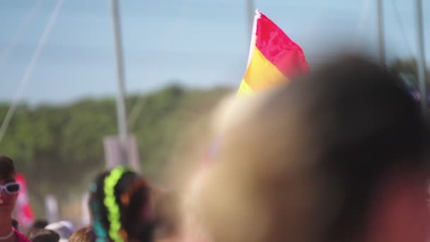 Tel Aviv Israel June 10Th 2022 People Marching Annual Pride — Stock Video