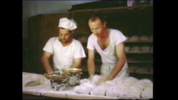 Menashe Heights Israel Circa 1940S Everyday Life Kibbutz — Αρχείο Βίντεο