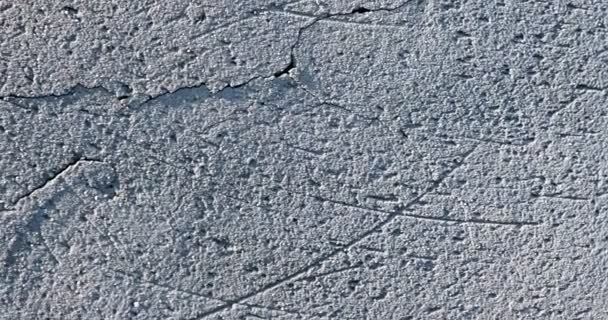 Abstract Ageing Concrete Wall Wih Textures Cracks Stains — Video