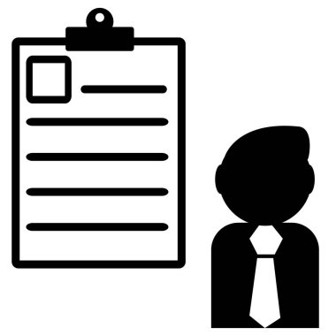 Beyaz arka planda İK politikaları simgesi. İnsan kaynakları işareti. Adam toplama konsepti. düz biçim.