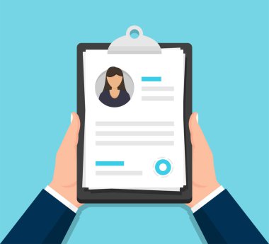 Elleri tutan kadın belgeye düz bir dizayn ile devam ediyor.