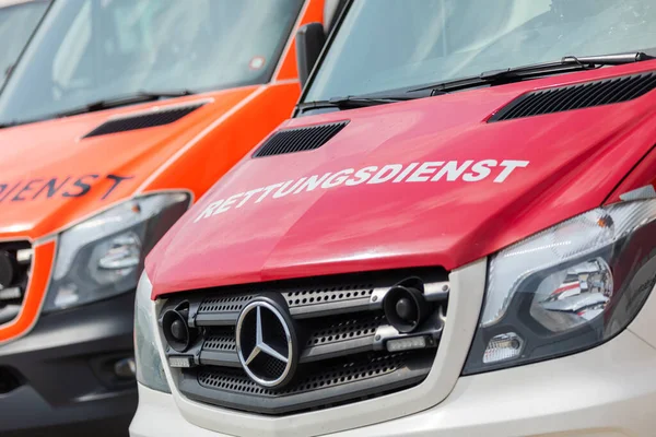 Nienburg Weser Germany May 2022 Ambulance German Red Cross German — Stock Photo, Image