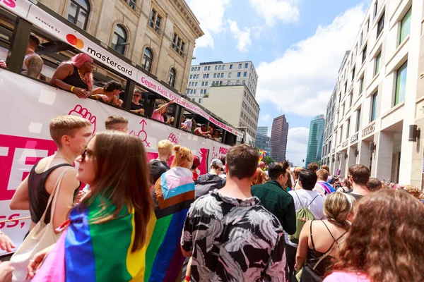 Berlin Berlin Germany 2022 Cristopher Street Day Parade Csd Annual — Stok fotoğraf