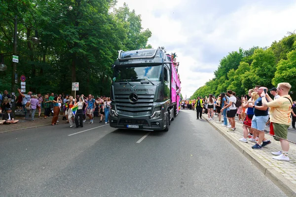 Berlin Berlin Germany 2022 Cristopher Street Day Parade Csd Annual — Photo