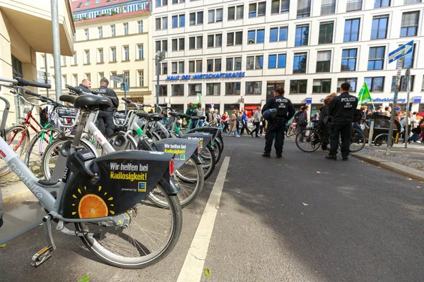 Berlin Germany September 2022 Fridays Future Demonstration Berlin — Stock Photo, Image