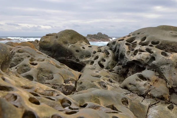 Xiaoyeliu Naturskönt Område Beläget Vid Taitung Östra Taiwan Geologin Och — Stockfoto