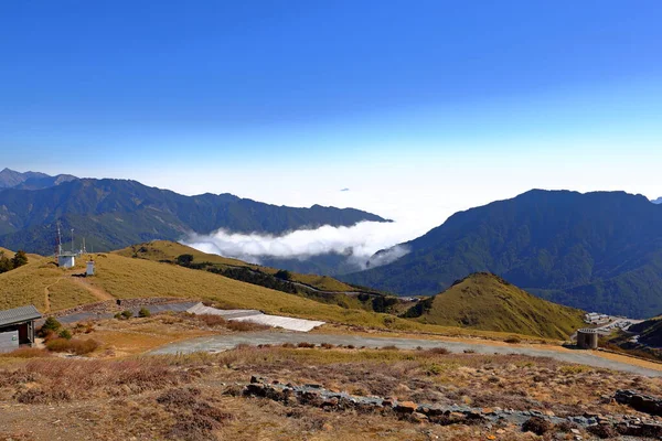 Schöne Aussicht Auf Die Berglandschaft Hehuanshan National Forest Recreation Area — Stockfoto