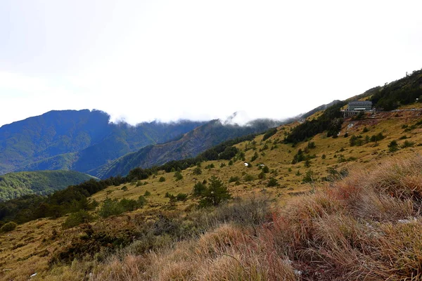 Schöne Aussicht Auf Die Berglandschaft Hehuanshan National Forest Recreation Area — Stockfoto