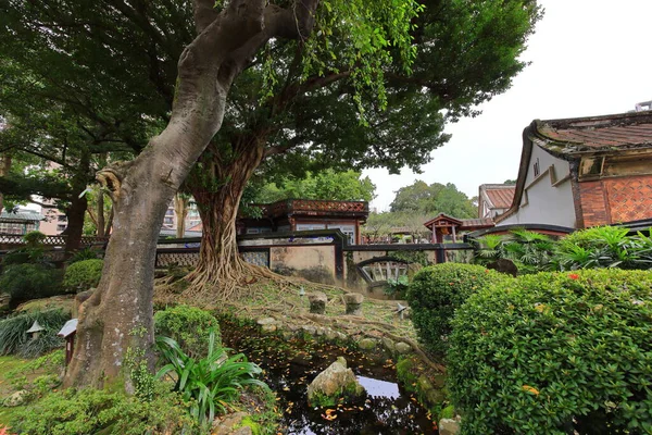 Lin Rodinná Zahrada Elegantní Zámek Klasické Čínské Zahradní Architektury Okrese — Stock fotografie