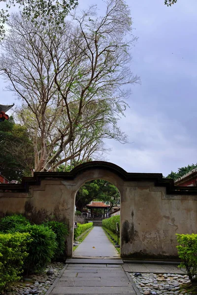Lin Rodinná Zahrada Elegantní Zámek Klasické Čínské Zahradní Architektury Okrese — Stock fotografie
