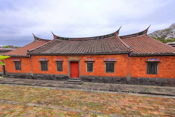 Lin Családi Kert Elegáns Kastély Klasszikus Kínai Kert Architektúrák Banqiao — Stock Fotó