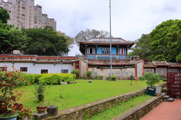 Lin Familiengarten Mit Eleganter Villa Und Klassischen Chinesischen Gartenarchitekturen Banqiao — Stockfoto