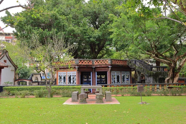 Jardín Familiar Lin Con Elegante Mansión Arquitecturas Clásicas Jardín Chino — Foto de Stock