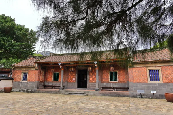 Lin Familiengarten Mit Eleganter Villa Und Klassischen Chinesischen Gartenarchitekturen Banqiao — Stockfoto