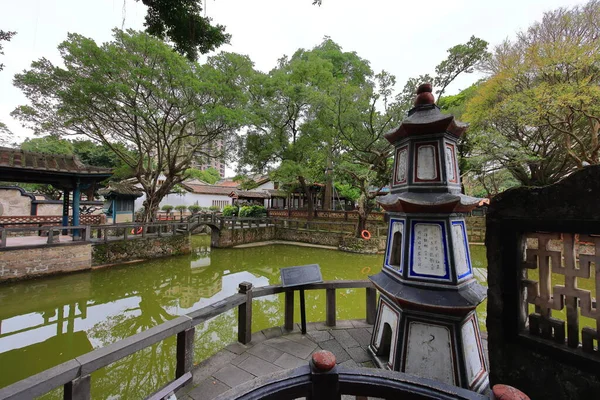 Jardín Familiar Lin Con Elegante Mansión Arquitecturas Clásicas Jardín Chino —  Fotos de Stock