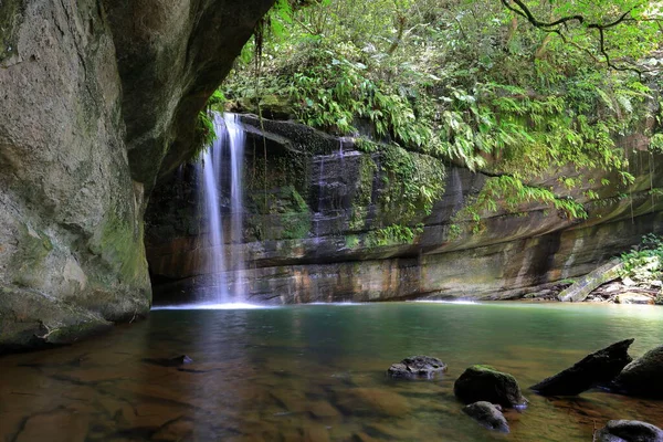 Cascata Wanggu Una Cascata Situata Nel Distretto Pingxi New Taipei — Foto Stock