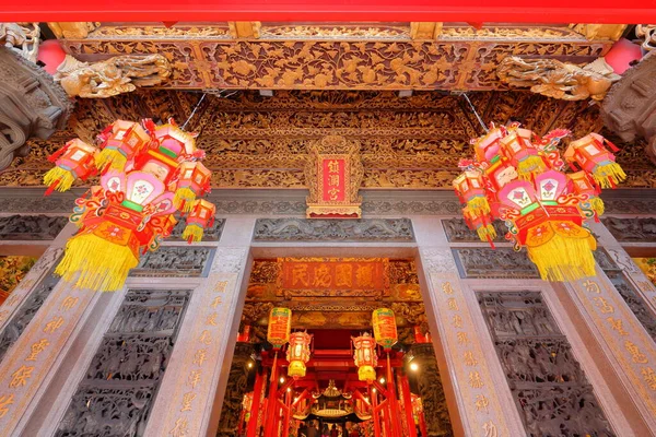 Dajia Jenn Lann Temple Temple Chinese Sea Goddess Mazu Dajia – stockfoto