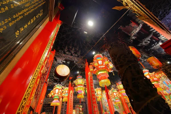 Hongludi Nanshan Fude Tapınağı New Taipei City Tayvan Daki Dekoratif — Stok fotoğraf