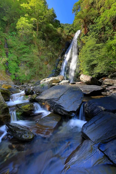 Famous Xinliao Waterfall Dongshan Township Yilan County Taiwan — Fotografia de Stock