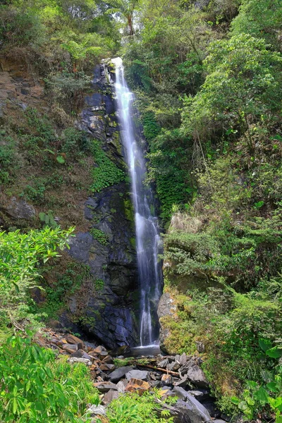 Famous Jiuliao Waterfall Dongshan Township Yilan County Taiwan — Foto de Stock