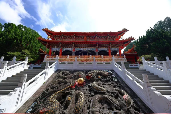 Wenwu Temple Localizado Sun Moon Lake National Scenic Area Yuchi — Fotografia de Stock