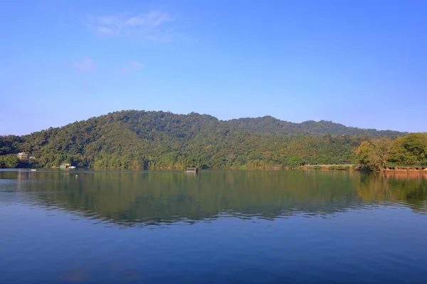 台湾南头县玉池镇新月湖国家风景区 — 图库照片