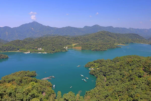 台湾南投郡湯地郷孫文湖国家風景区 — ストック写真