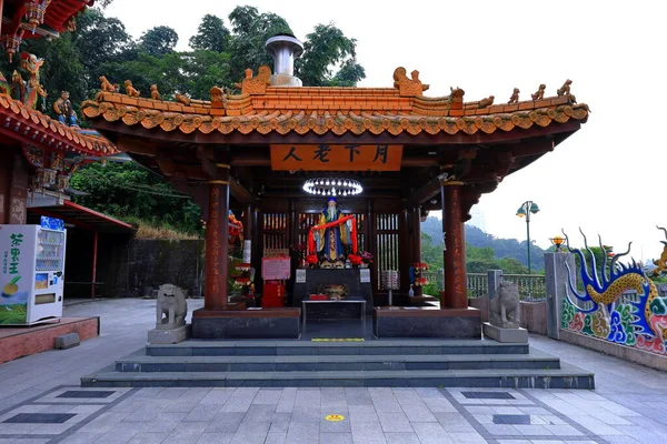 Longfeng Temple Znajduje Się Sun Moon Lake National Scenic Area — Zdjęcie stockowe