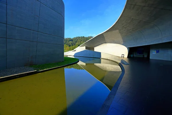 Xiangshan Visitor Center Vid Sun Moon Lake National Scenic Area — Stockfoto