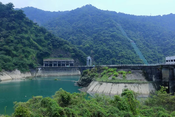 Ming Tan Dam Nantou County Shuili Township Taiwan — Stock Photo, Image