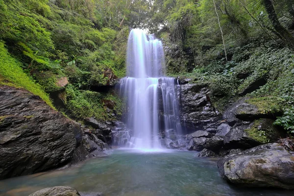 Cascata Yunsen Vicino All Area Ricreazione Della Foresta Nazionale Manyueyuan — Foto Stock