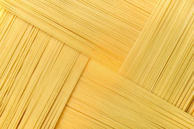 Makarnanın soyut arka plan dokusu yakın plan, spagetti.